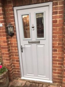 Composite Endurance "Walton" door in pearl grey